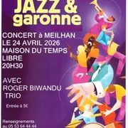 Itinérance Jazz et Garonne - Concert Jazz avec Roger Biwandu Trio