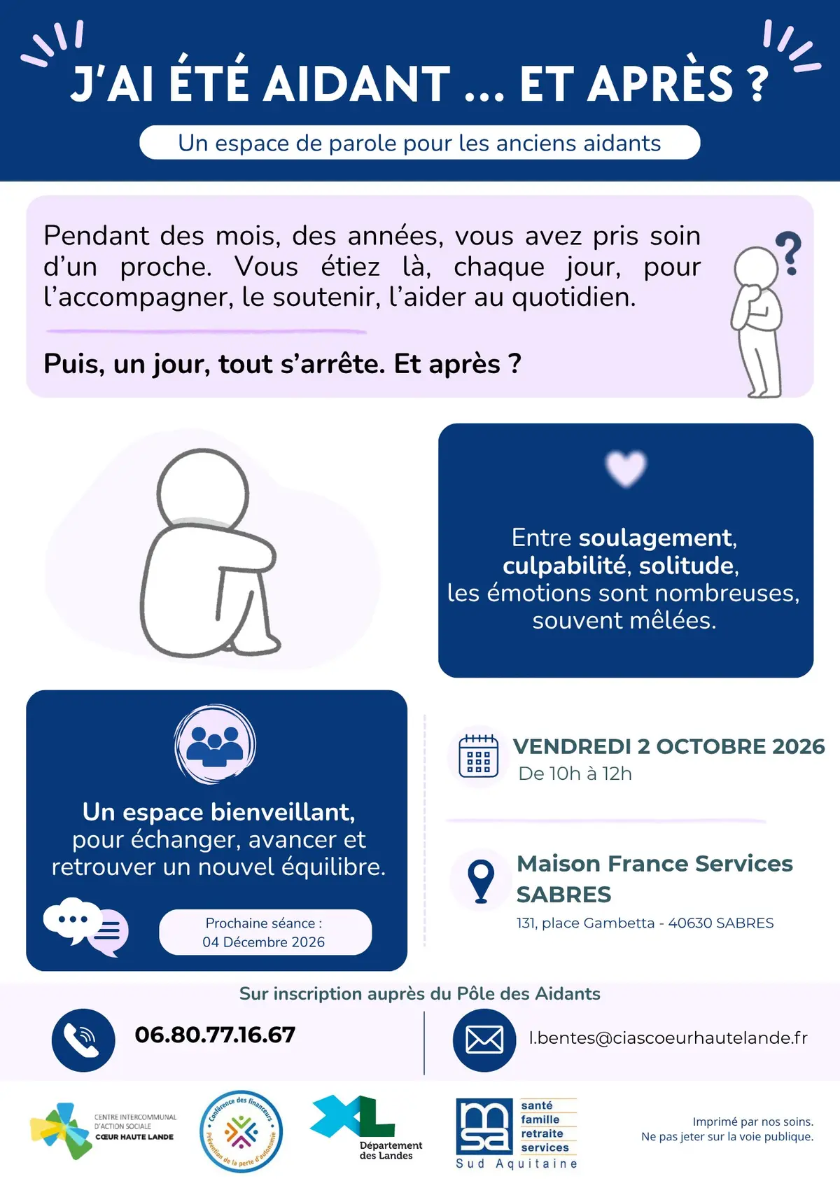 J'ai été aidant ... et après ?