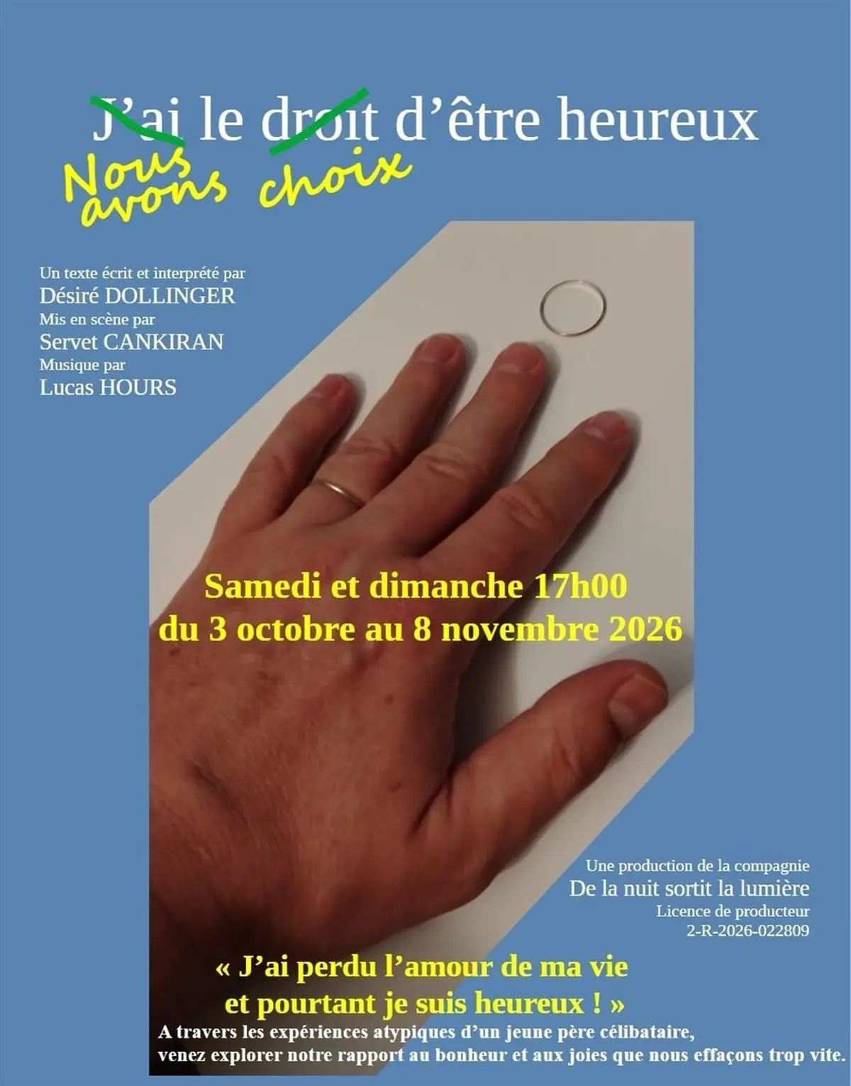 J'ai le droit d'être heureux