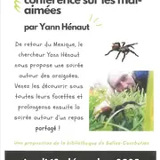 J'aime l'araignée, conférence sur les mal-aimées