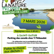 J'aime la nature propre en bord de Loire !