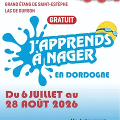 J'apprend à Nager en Dordogne