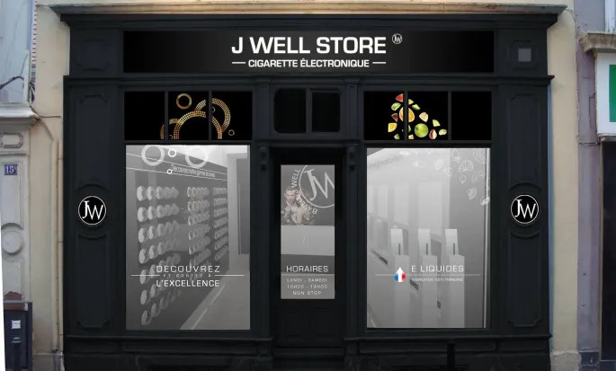 La boutique J Well, magasin de cigarette électronique à Mulhouse