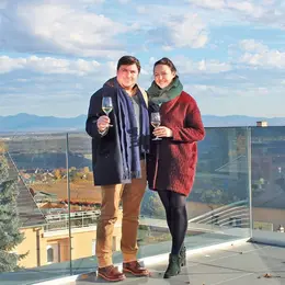 Jacques et Anaïs Cattin vous font vivre le vin d'Alsace autrement