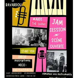 Jam Session, scène ouverte au Bavardou