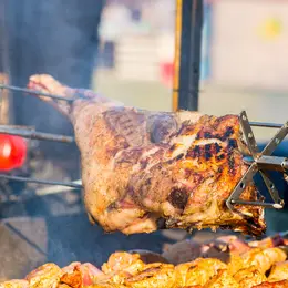 Jambon à la broche