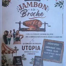 Jambon à la broche & concert UTOPIA