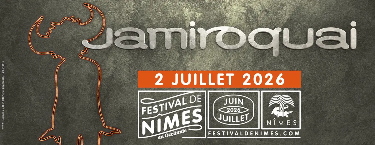 Jamiroquai, premier artiste annoncé à Nîmes pour 2026