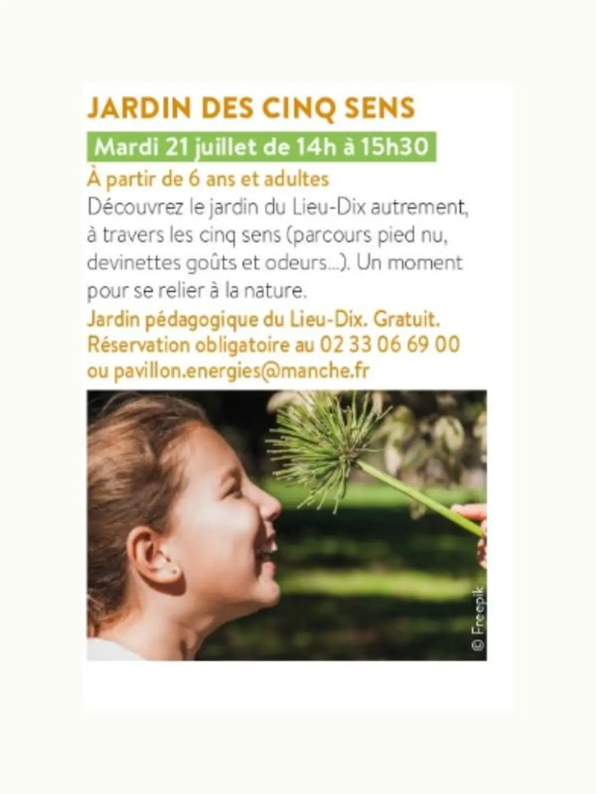Jardin des cinq sens