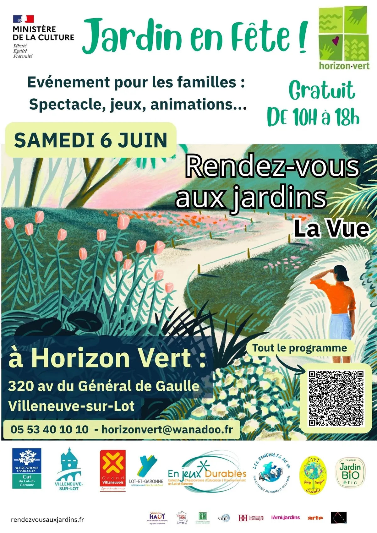 Jardin en fête !