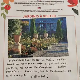 Jardin ouvert pour la bonne cause