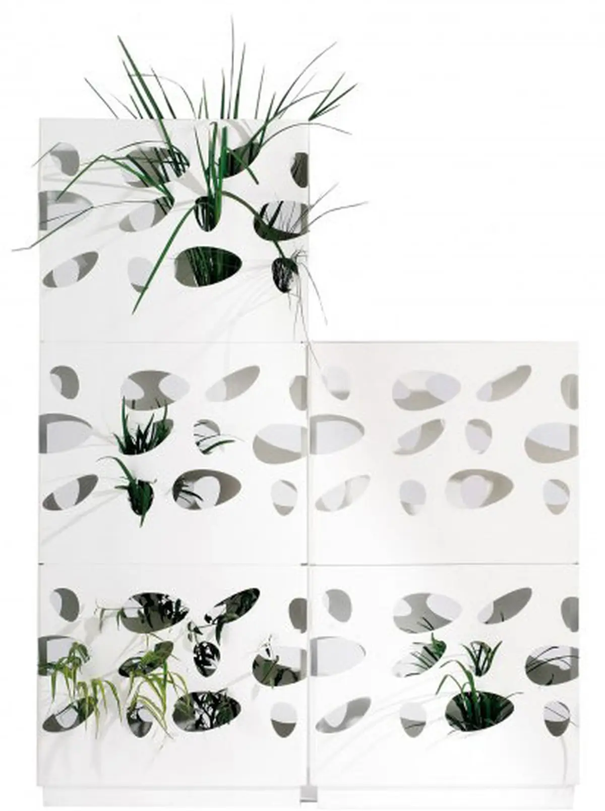 Garden Wall : Vit&eacute;o. Designer Gordon Tait.
Prix indicatif : 106&euro; le bac.