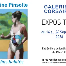 Jardins habités, martine pinsolle, peintures