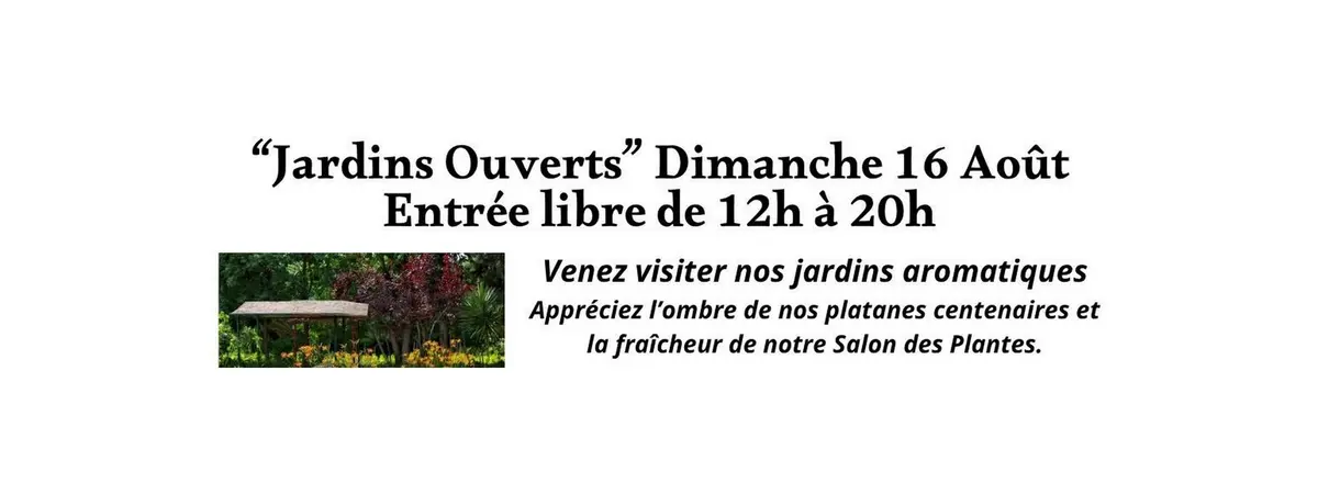 Jardins ouverts aux Sentiers de l'Abondance