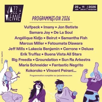 Jazz à Vienne 2026 : la 45e édition s'annonce magistrale