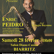 Jazz and Swing invite Enric Peidro et le Swingin’ Bayonne