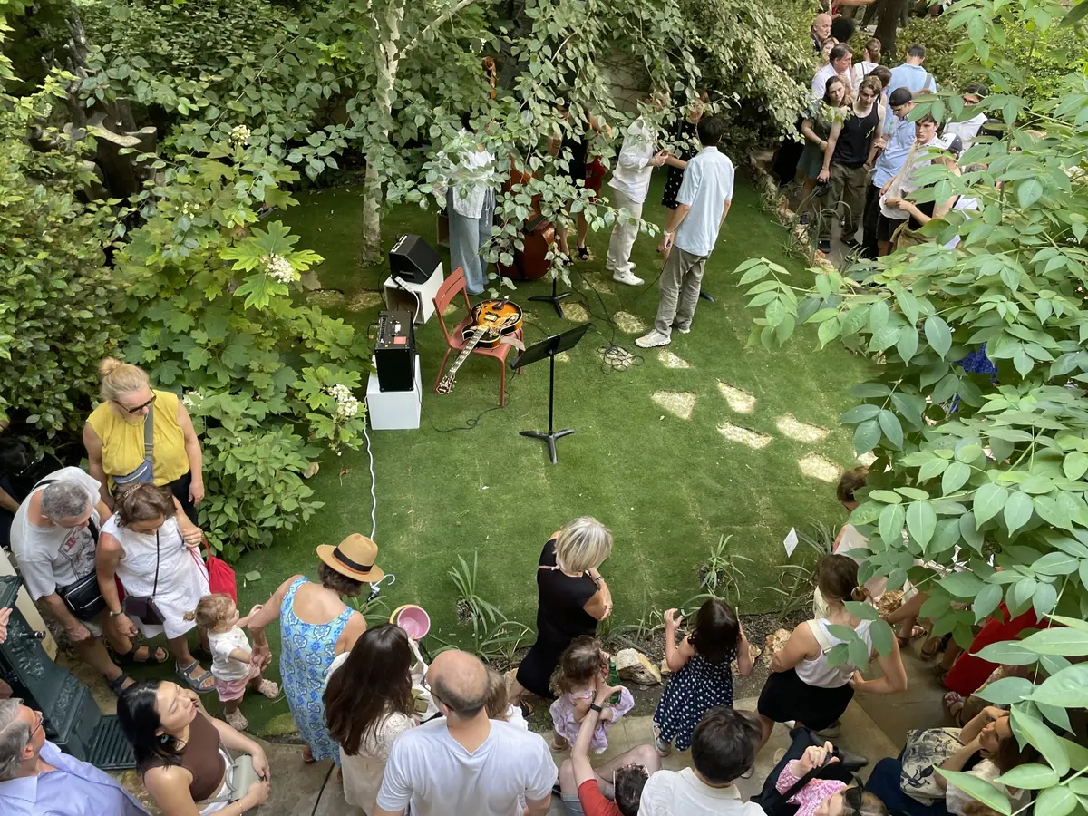 JAZZ AU JARDIN DU MUSÉE ZADKINE PAR L'atelier Jazz Vincent Bougey CM6 Jean-Philippe Rameau