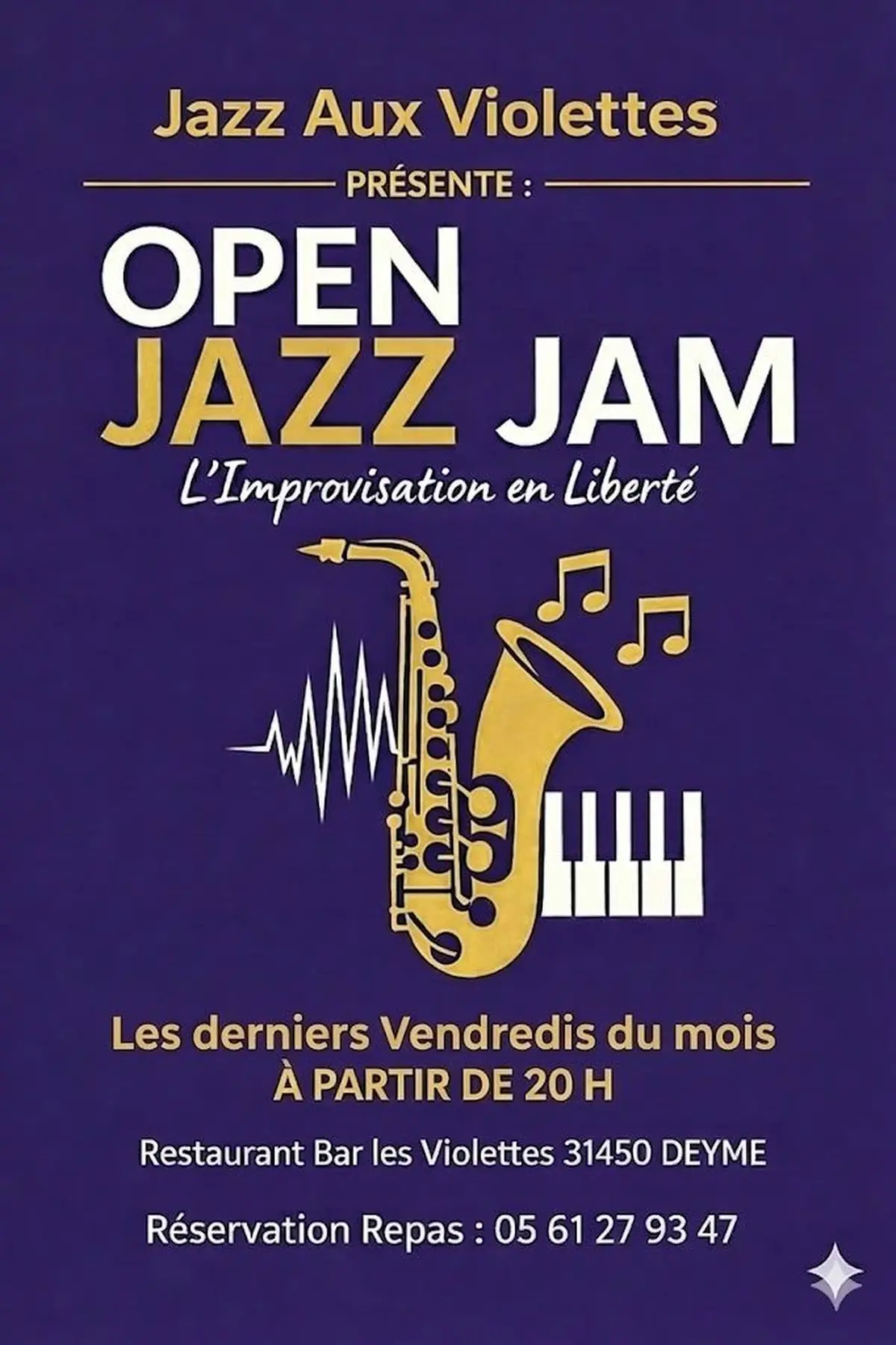 Jazz Aux Violettes Avec Air Jazz Quintet