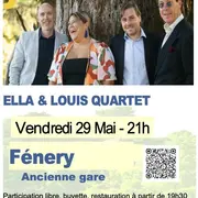 Jazz bat la campagne - Ella et Louis Quartet