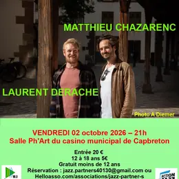 Jazz Partner's : Matthieu CHAZARENC / Laurent  DERACHE