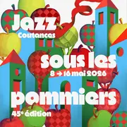Jazz sous les pommiers - concert promenade Leïla Martial & Valentin Ceccaldi Le jardin des délices