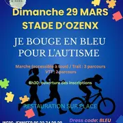 Je bouge en bleu pour l'autisme