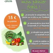 Je commande mon panier frais !