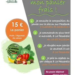 Je commande mon panier frais !