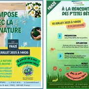 Je compose avec la nature - atelier créatif