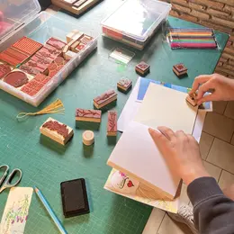 Je créé mon carnet avec la reliure japonaise