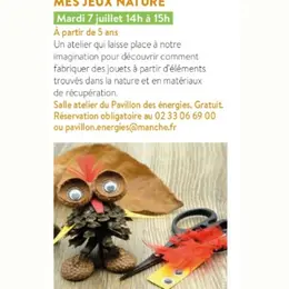 Je fabrique mes jeux nature
