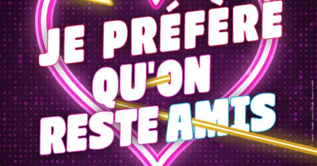 Je préfère qu'on reste amis