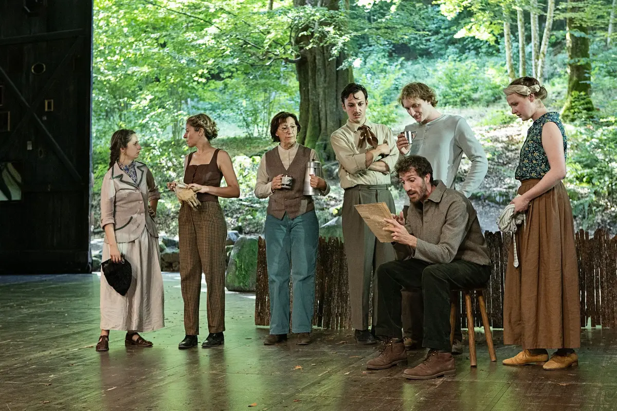 Je sens les larmes qui rigolent : carte blanche à Rufus sur un air de Beckett au Théâtre du Peuple