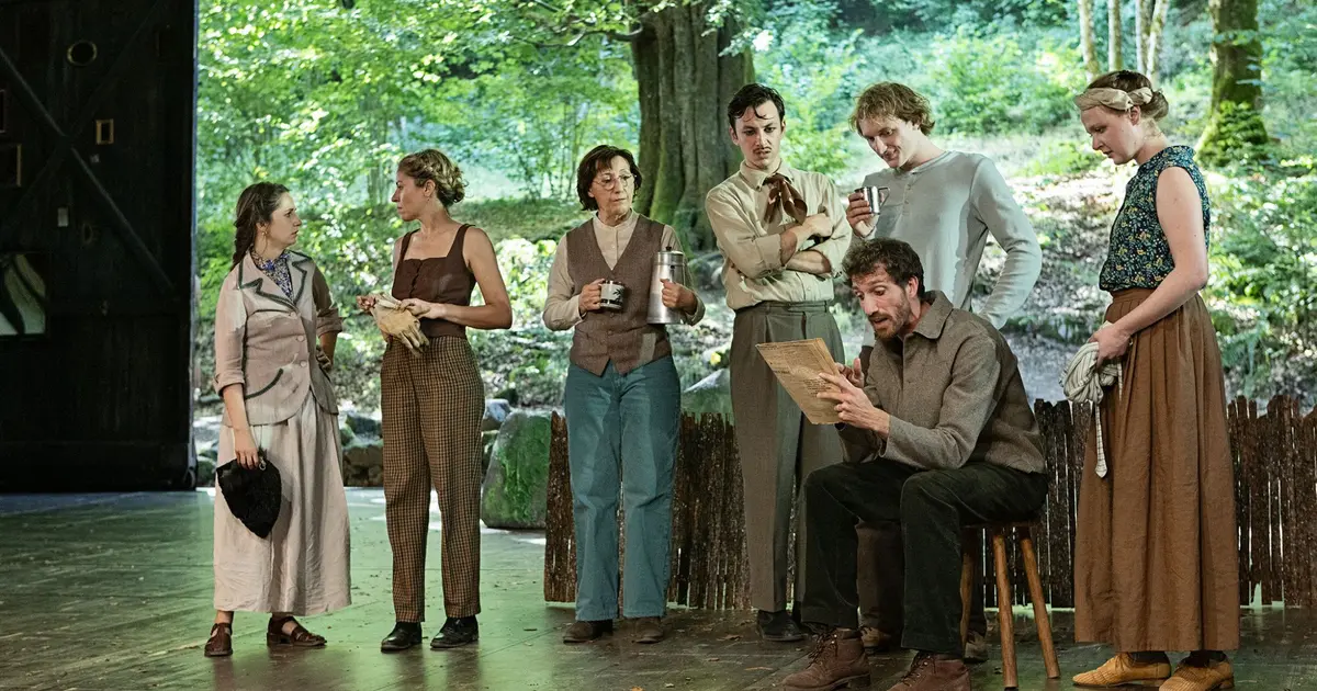 Je sens les larmes qui rigolent : carte blanche à Rufus sur un air de Beckett au Théâtre du Peuple