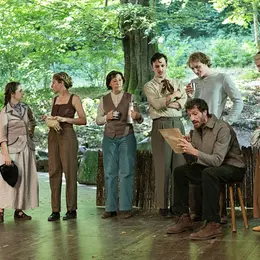 Je sens les larmes qui rigolent : carte blanche à Rufus sur un air de Beckett au Théâtre du Peuple