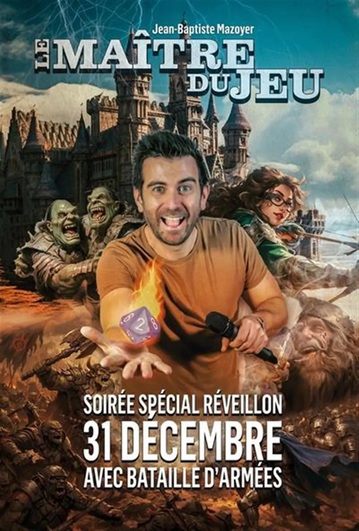 Jean-Baptiste Mazoyer dans Le Maître du jeu