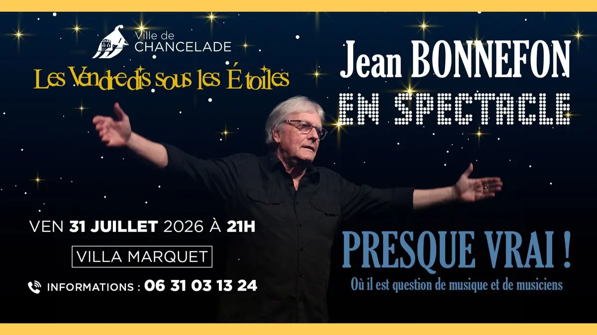 Jean Bonnefon en spectacle
