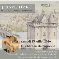 Jean Chen présente son dernier ouvrage : « Jeanne d’Arc et les villes qu’elle a traversées »