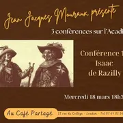 Jean-Jacques Mouraux présente 3 conférences sur l'Acadie