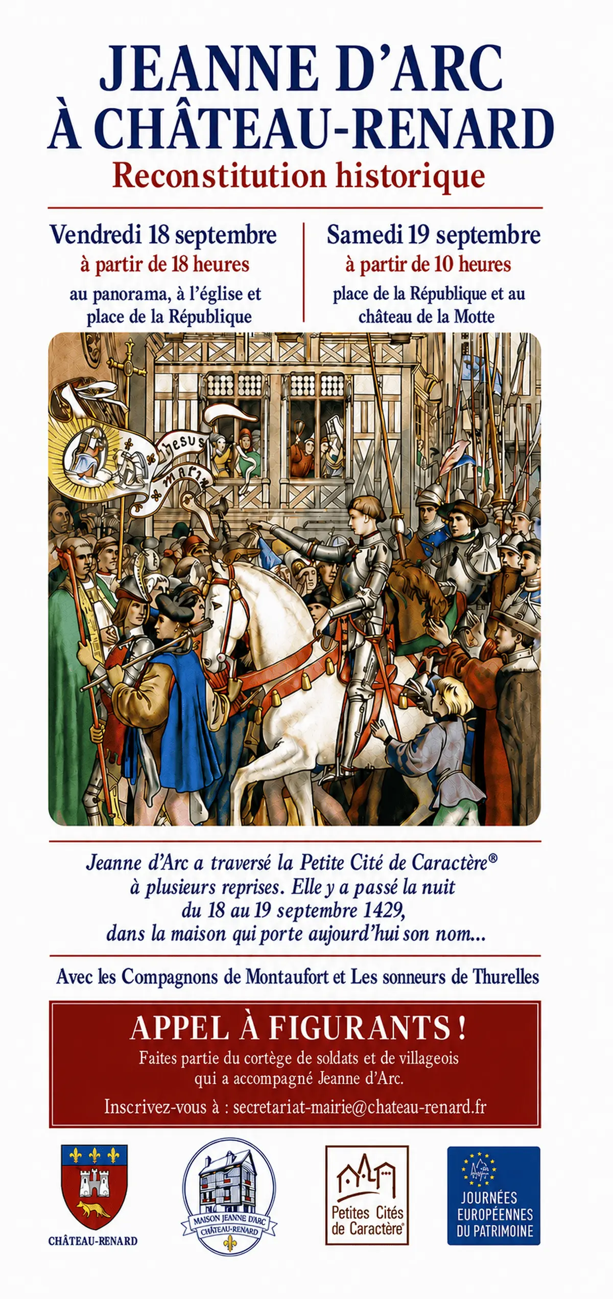 Jeanne d'Arc à Château-Renard