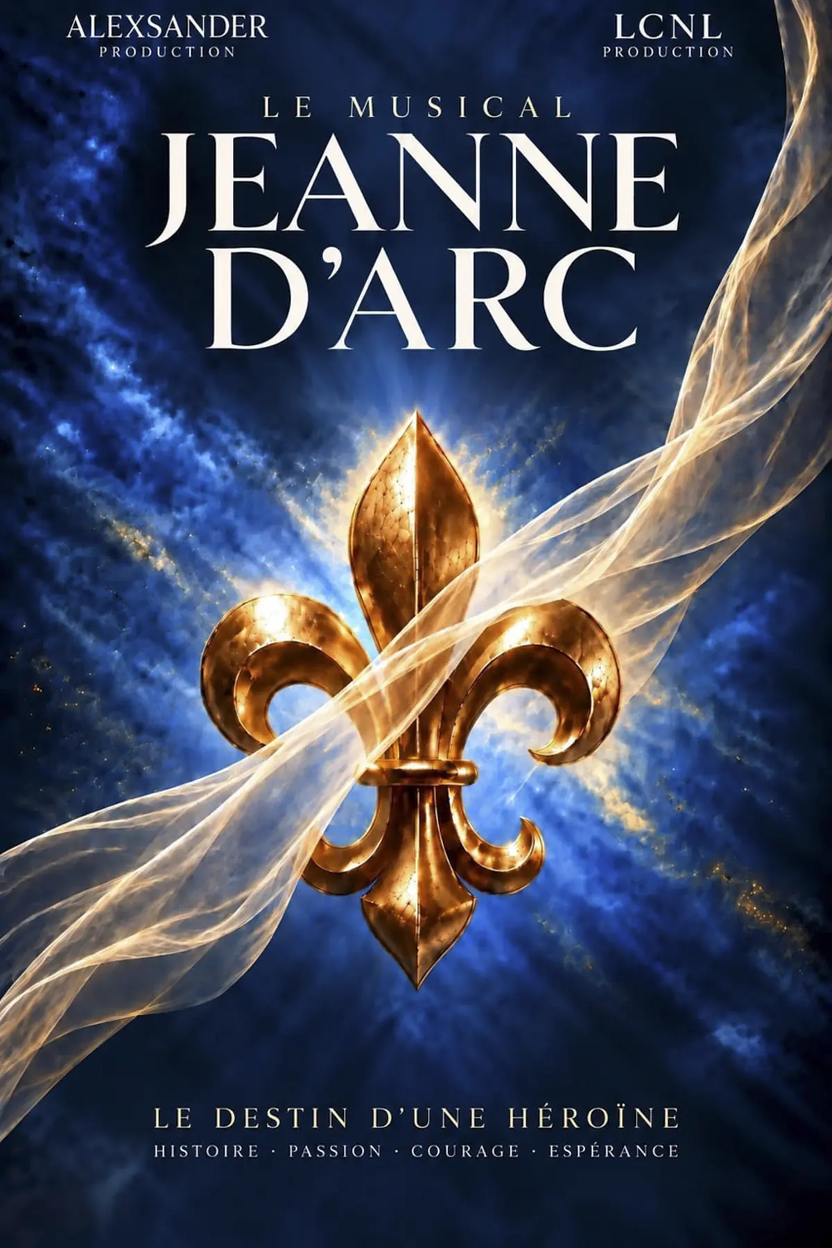 Jeanne d’arc, le musical, le destin d’une héroïne