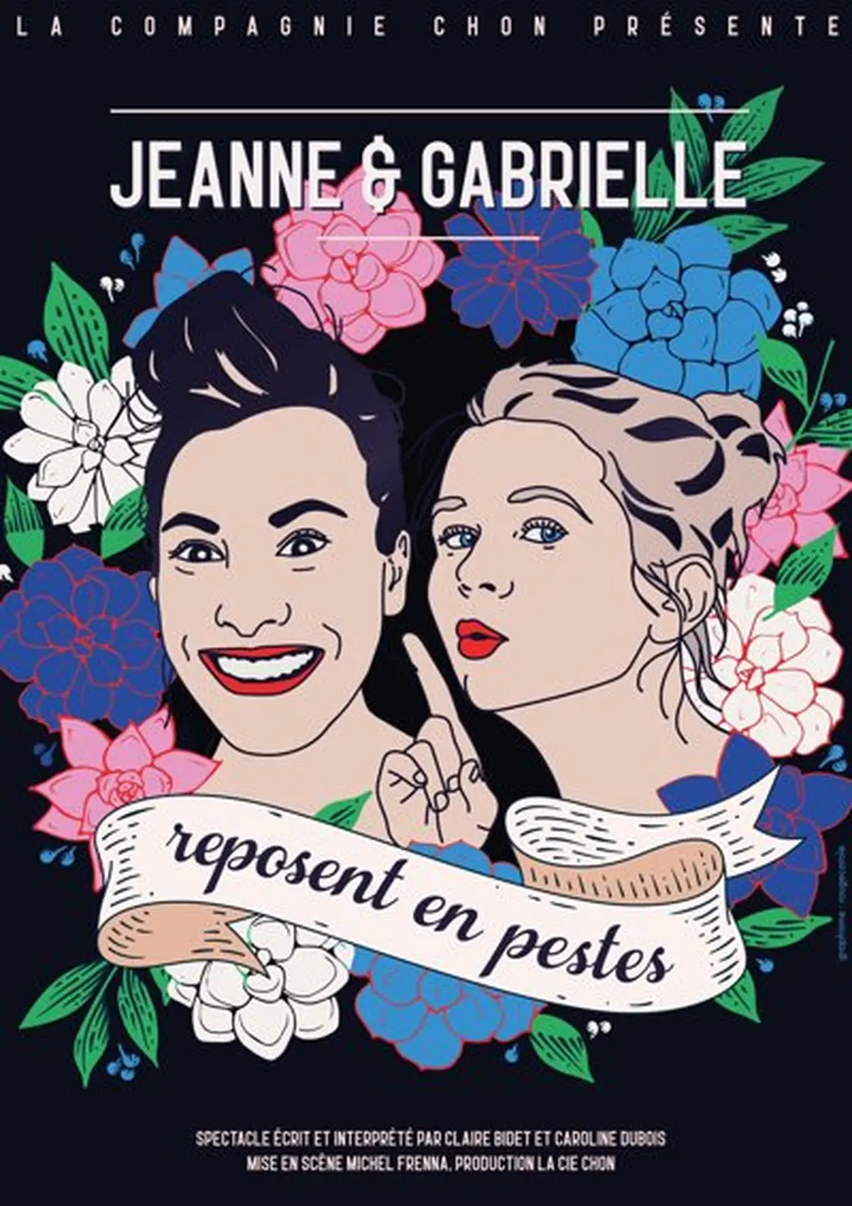 Jeanne et Gabrielle reposent en pestes