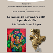 Jeannette Guichard Bunel et Alain Mandon