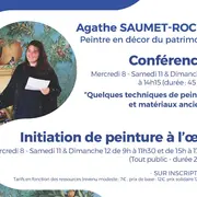JEMA | Conférence et initiation avec Agathe SAUMET-ROCHE