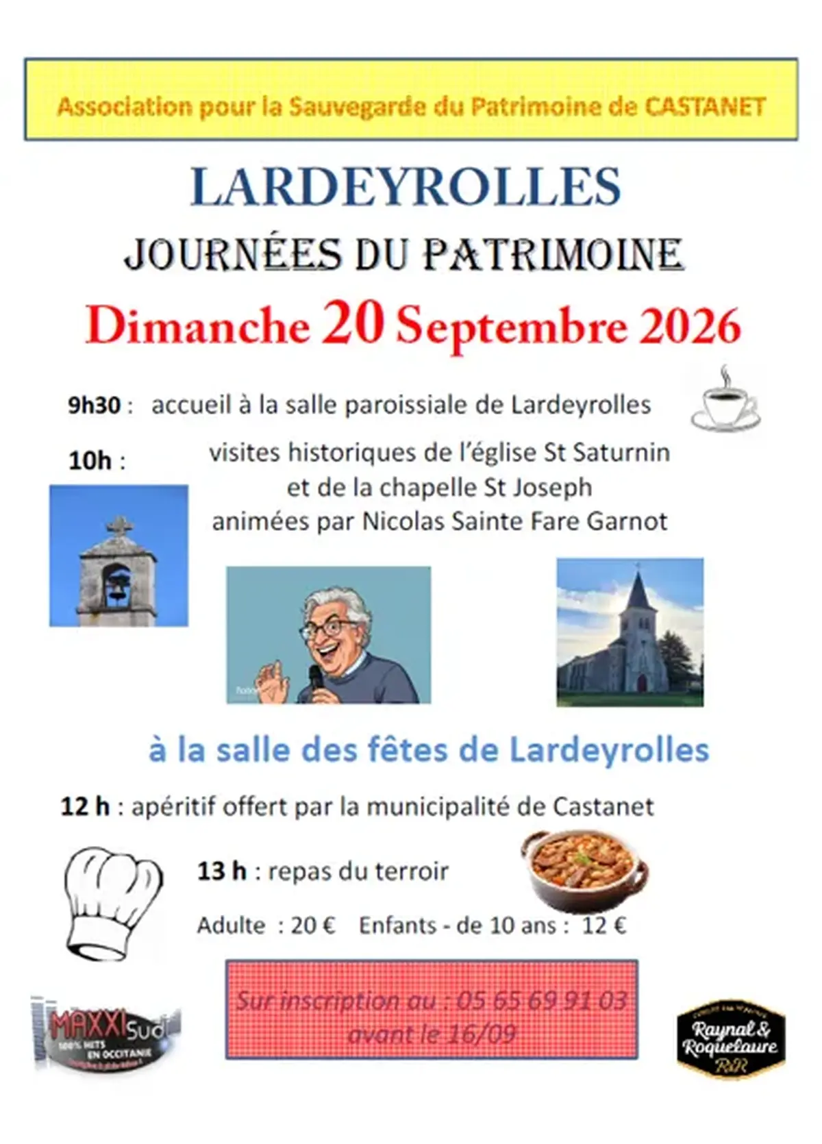 JEP 2026 - Une journée à Castanet