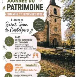 JEP 2026 - Visite de l'église de Saint-Jean de Castelpers