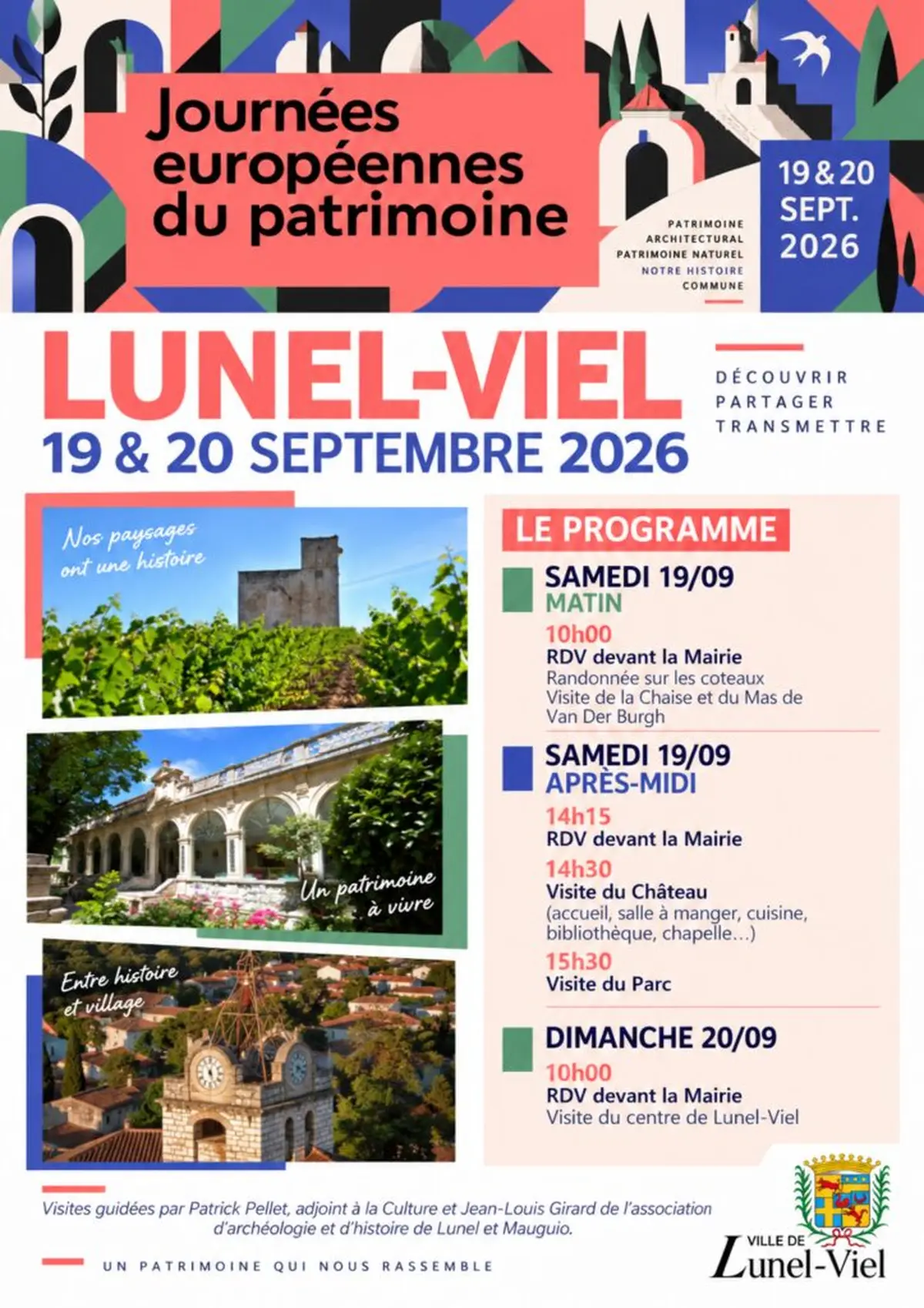 Jep - Lunel-Viel - Randonnée Sur Les Coteaux
