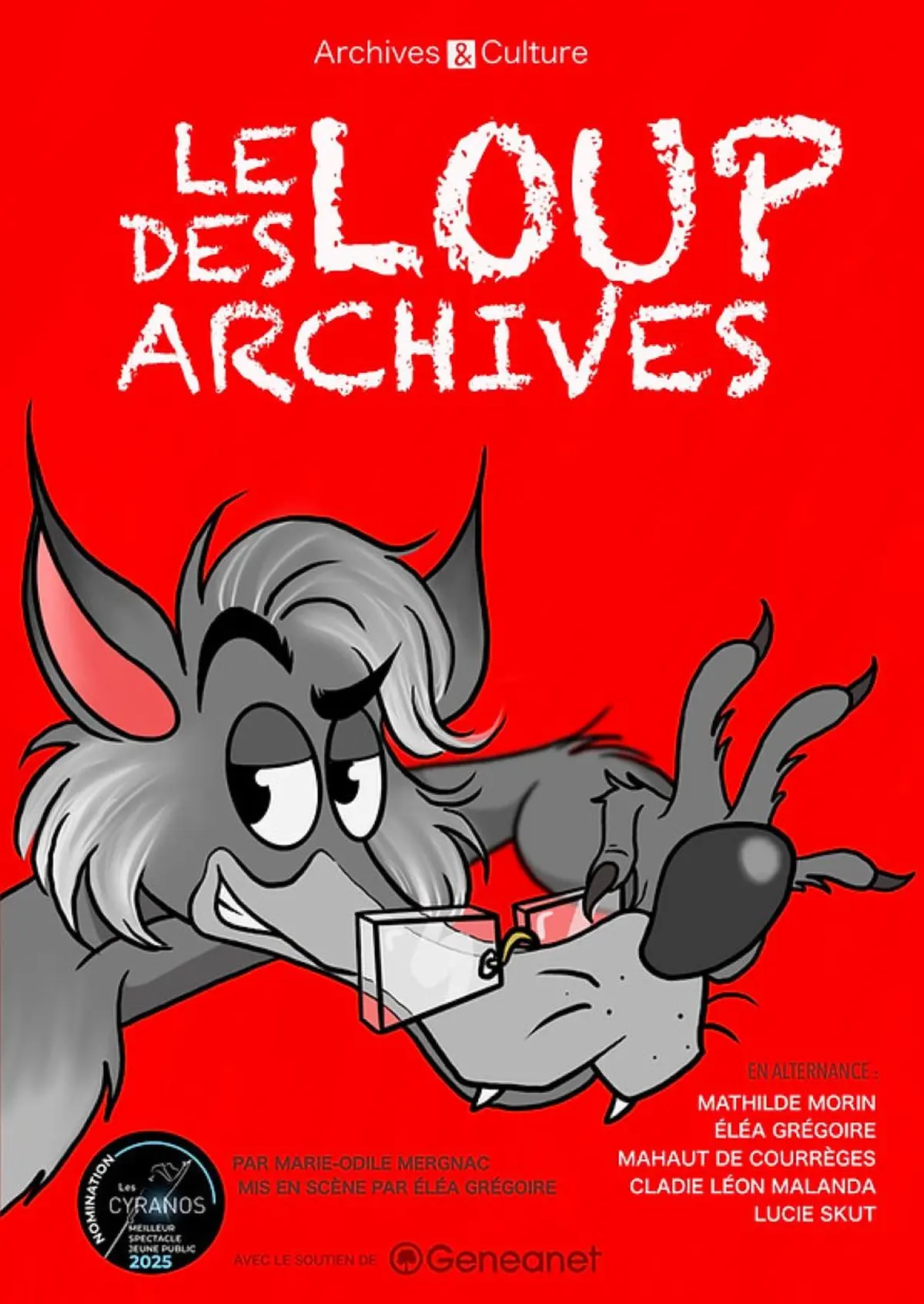 #JEP | Spectacle Le loup des archives