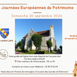 [JEP] Visites guidées de l'église
