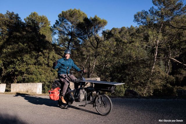 Jérôme Zindy, un curieux voyageur à vélo